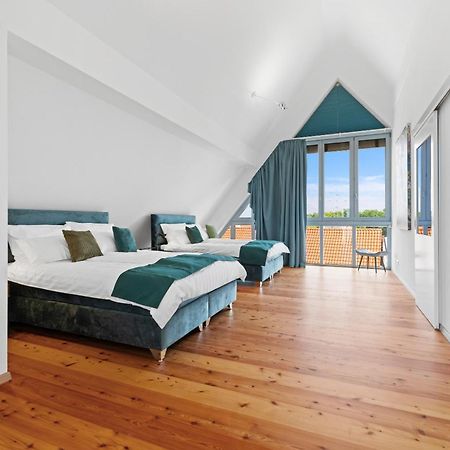 Helloflats - Luxus-Penthouse - Balkon - Parking - Zentrum - Therme - Naehe Flughafen Muc Erding Eksteriør bilde