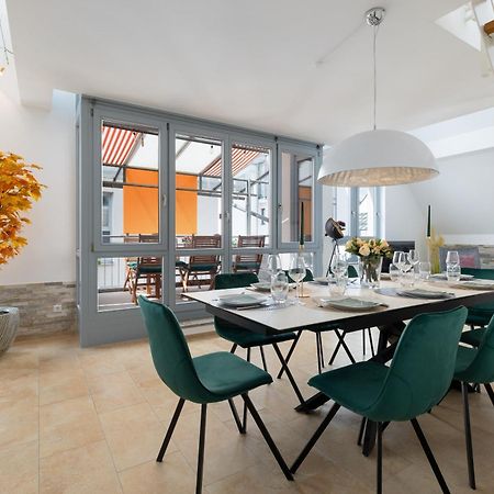Helloflats - Luxus-Penthouse - Balkon - Parking - Zentrum - Therme - Naehe Flughafen Muc Erding Eksteriør bilde