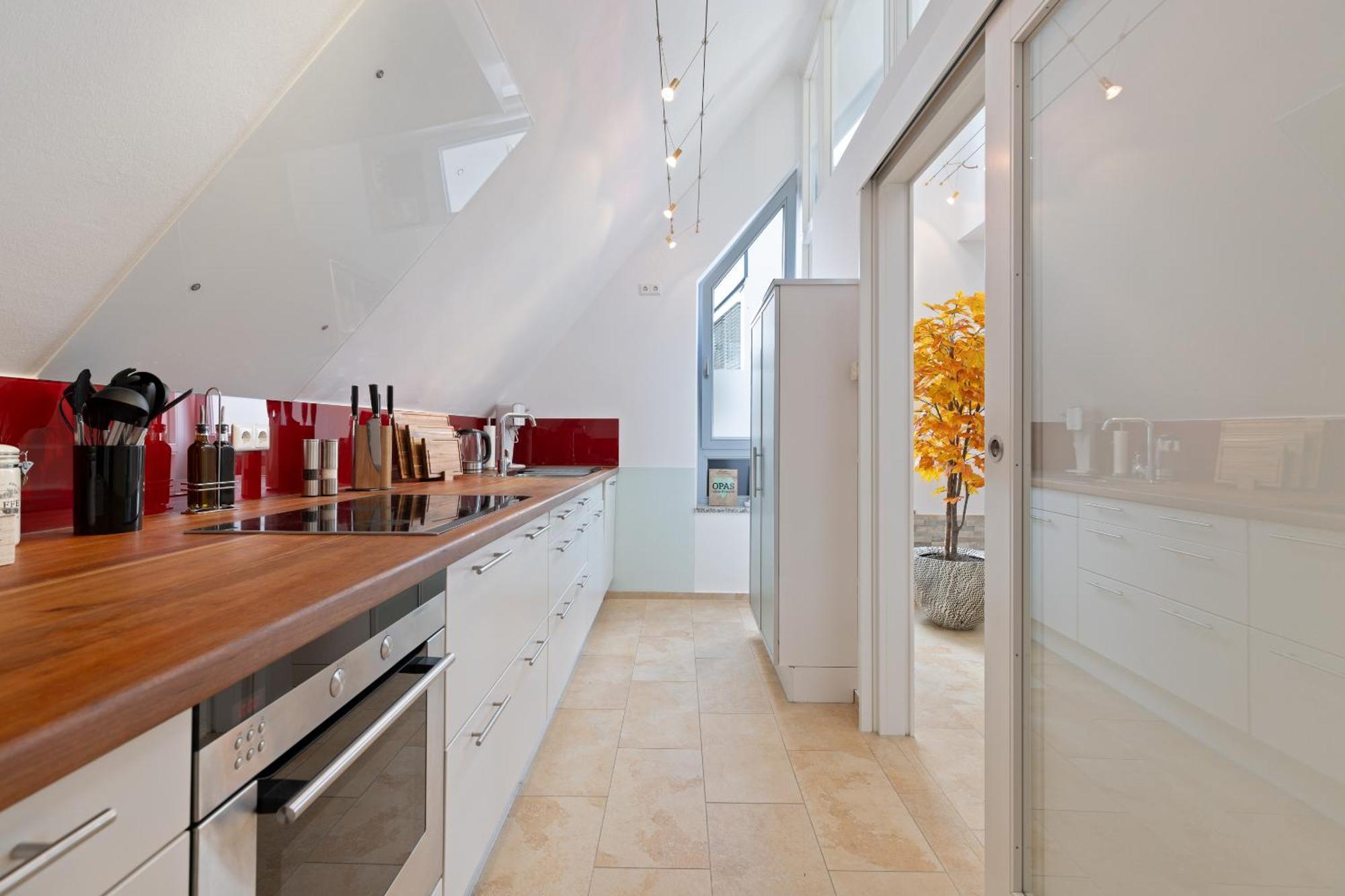 Helloflats - Luxus-Penthouse - Balkon - Parking - Zentrum - Therme - Naehe Flughafen Muc Erding Eksteriør bilde