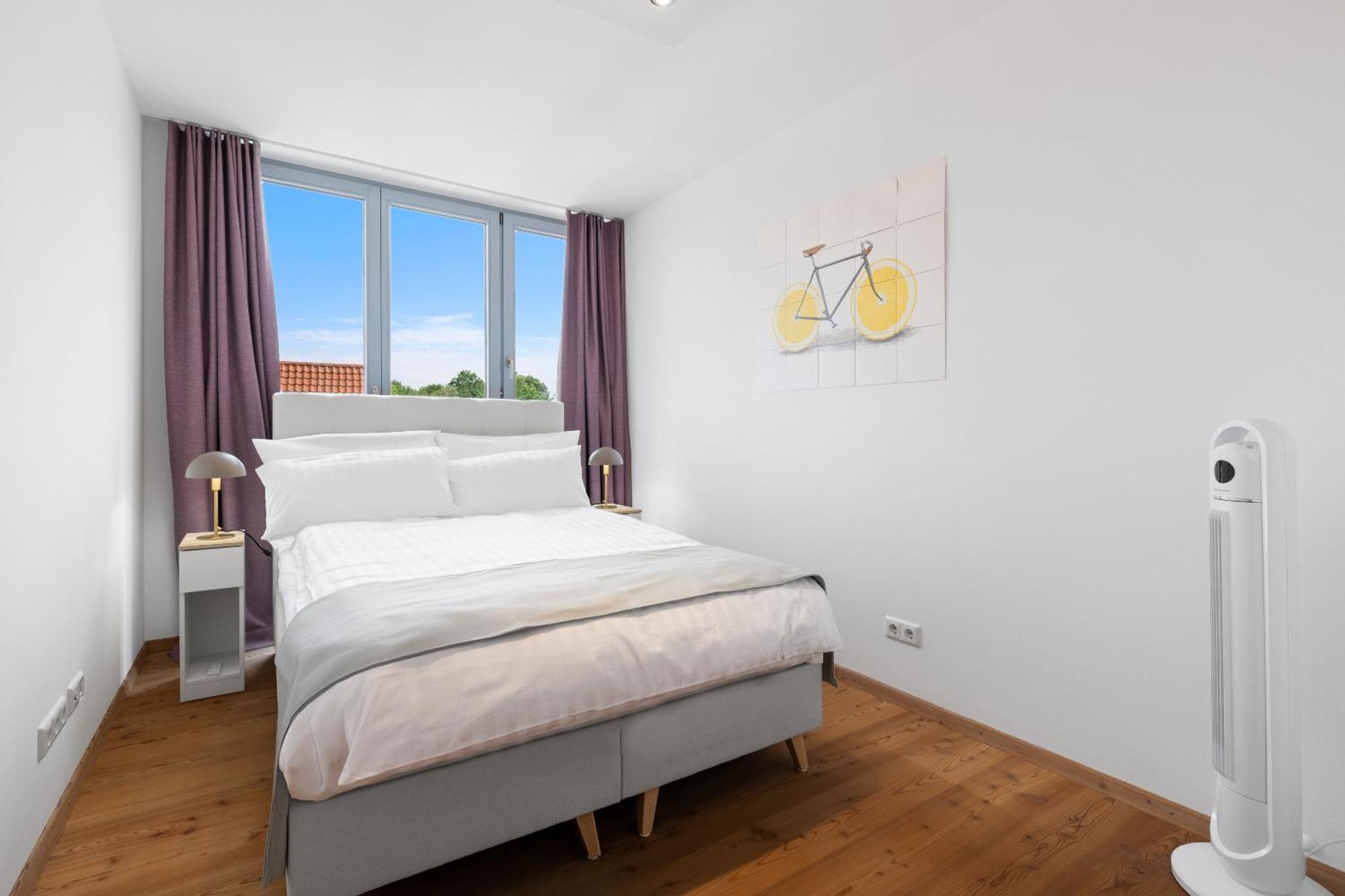 Helloflats - Luxus-Penthouse - Balkon - Parking - Zentrum - Therme - Naehe Flughafen Muc Erding Eksteriør bilde