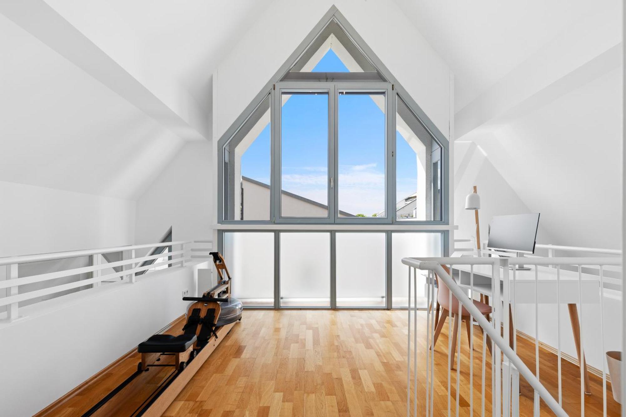 Helloflats - Luxus-Penthouse - Balkon - Parking - Zentrum - Therme - Naehe Flughafen Muc Erding Eksteriør bilde